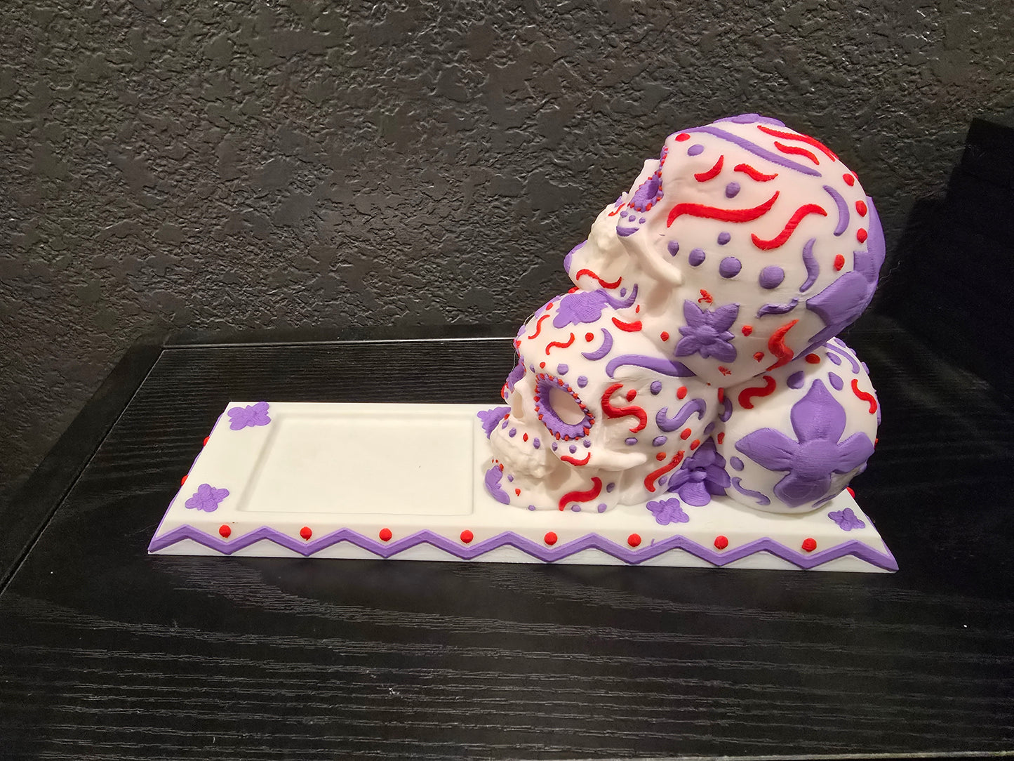 Sugar Skull Incense Burner