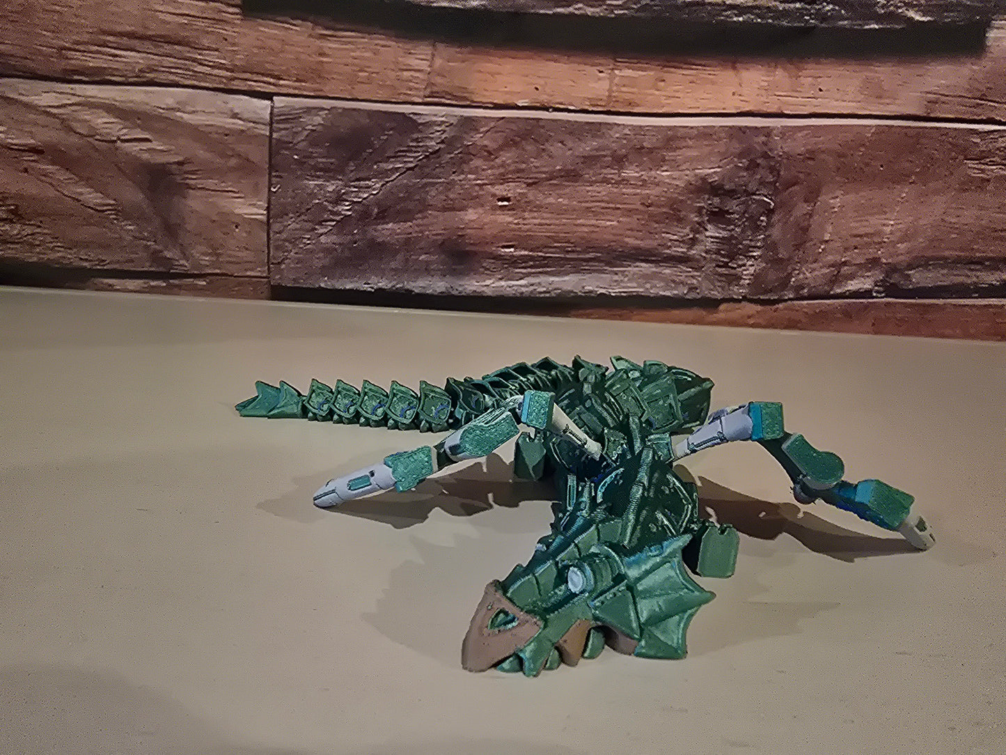 Retro steampunk Dragon
