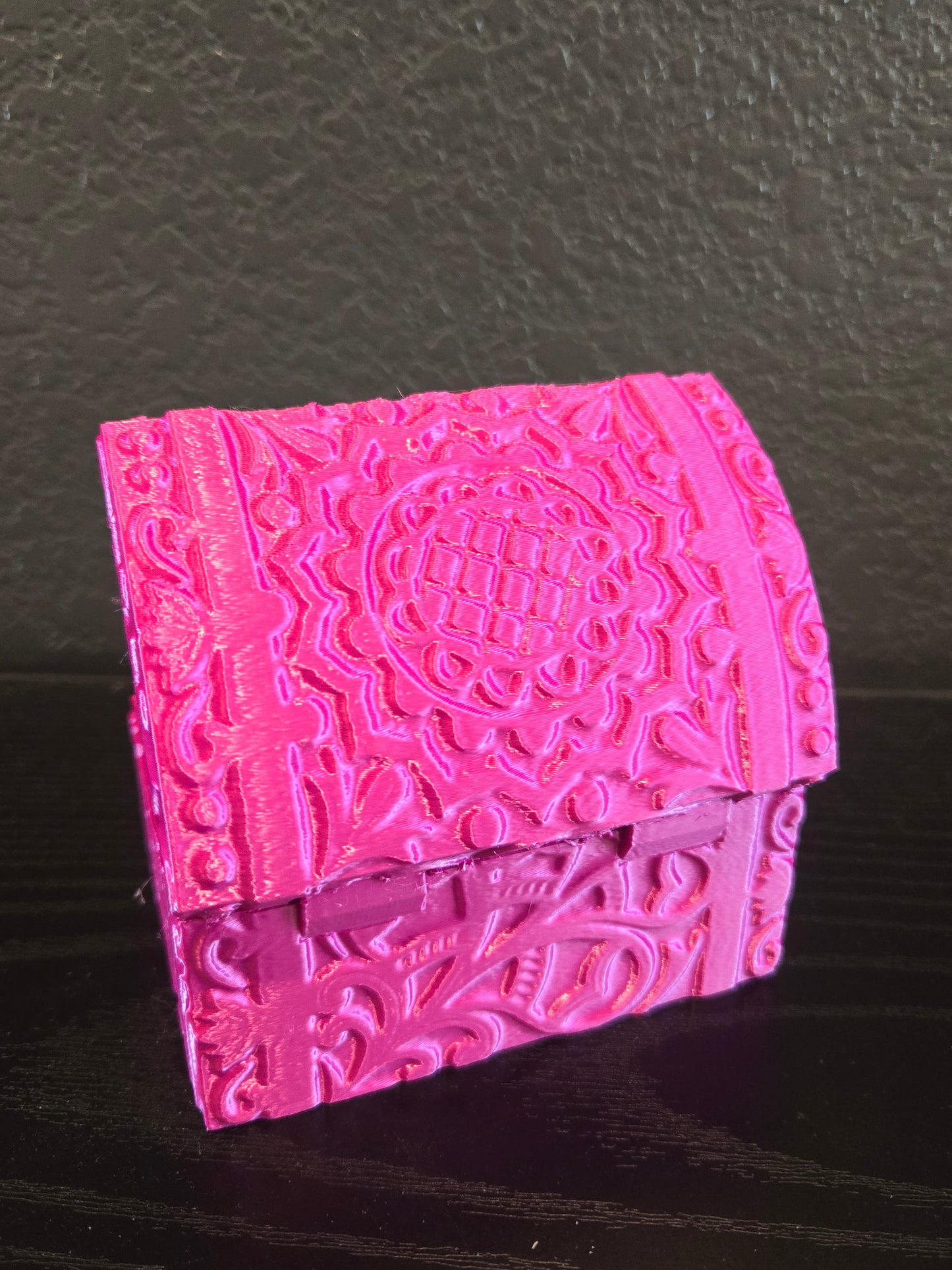 3D Printied "Carved" Jewelry Box