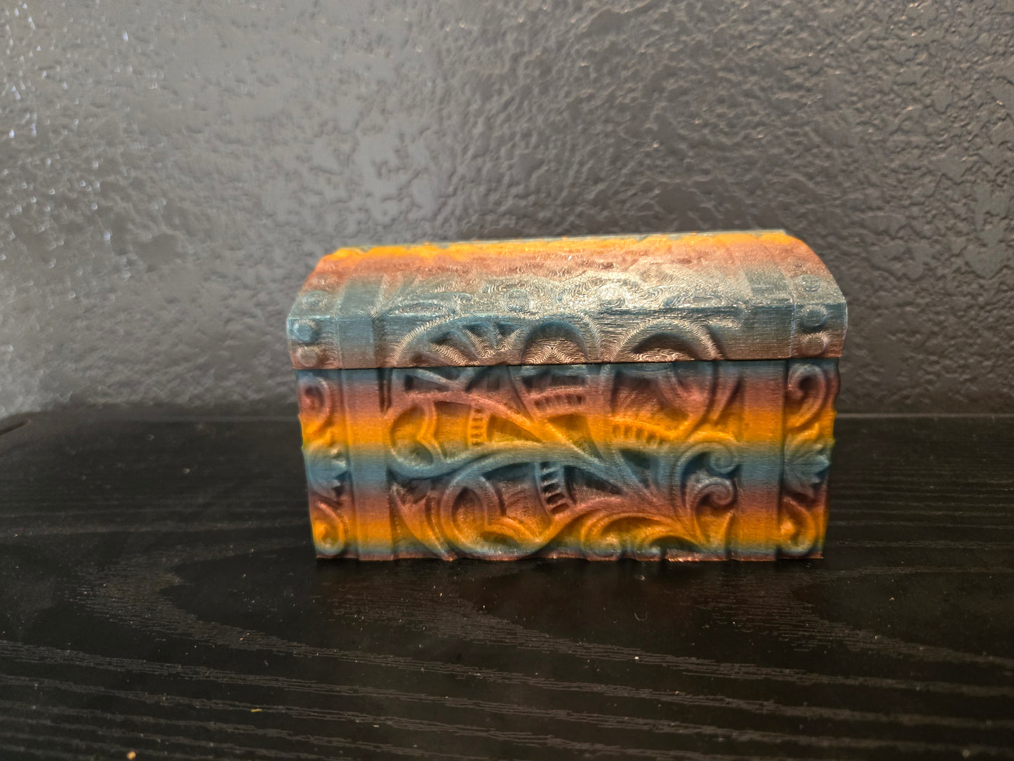 3D Printied "Carved" Jewelry Box