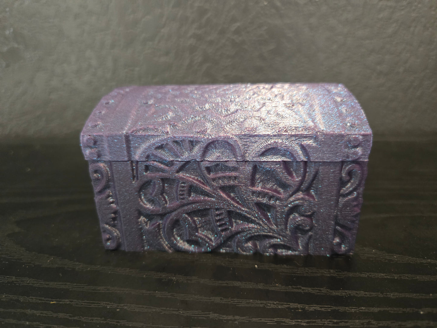 3D Printied "Carved" Jewelry Box