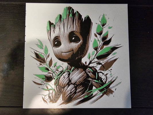 Baby Groot Wall Art