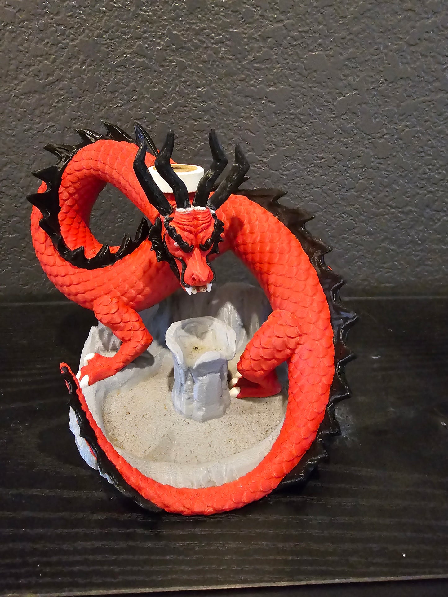 Chinese Dragon Backflow Incense Burner