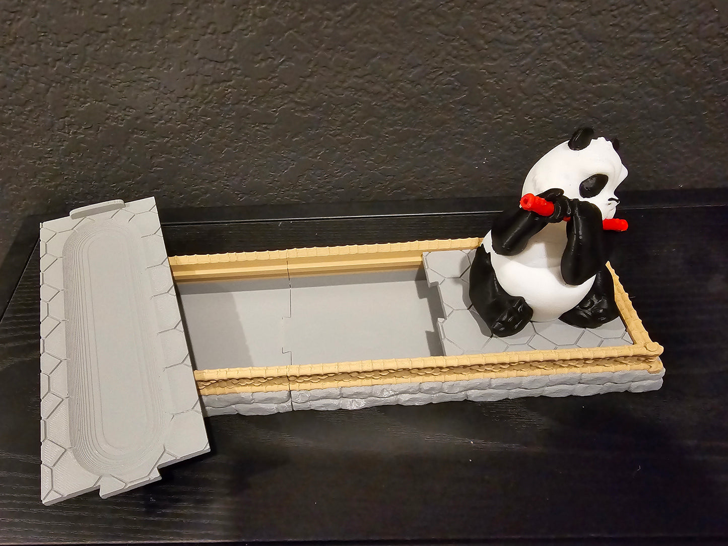 Panda Incense Burner w/storage