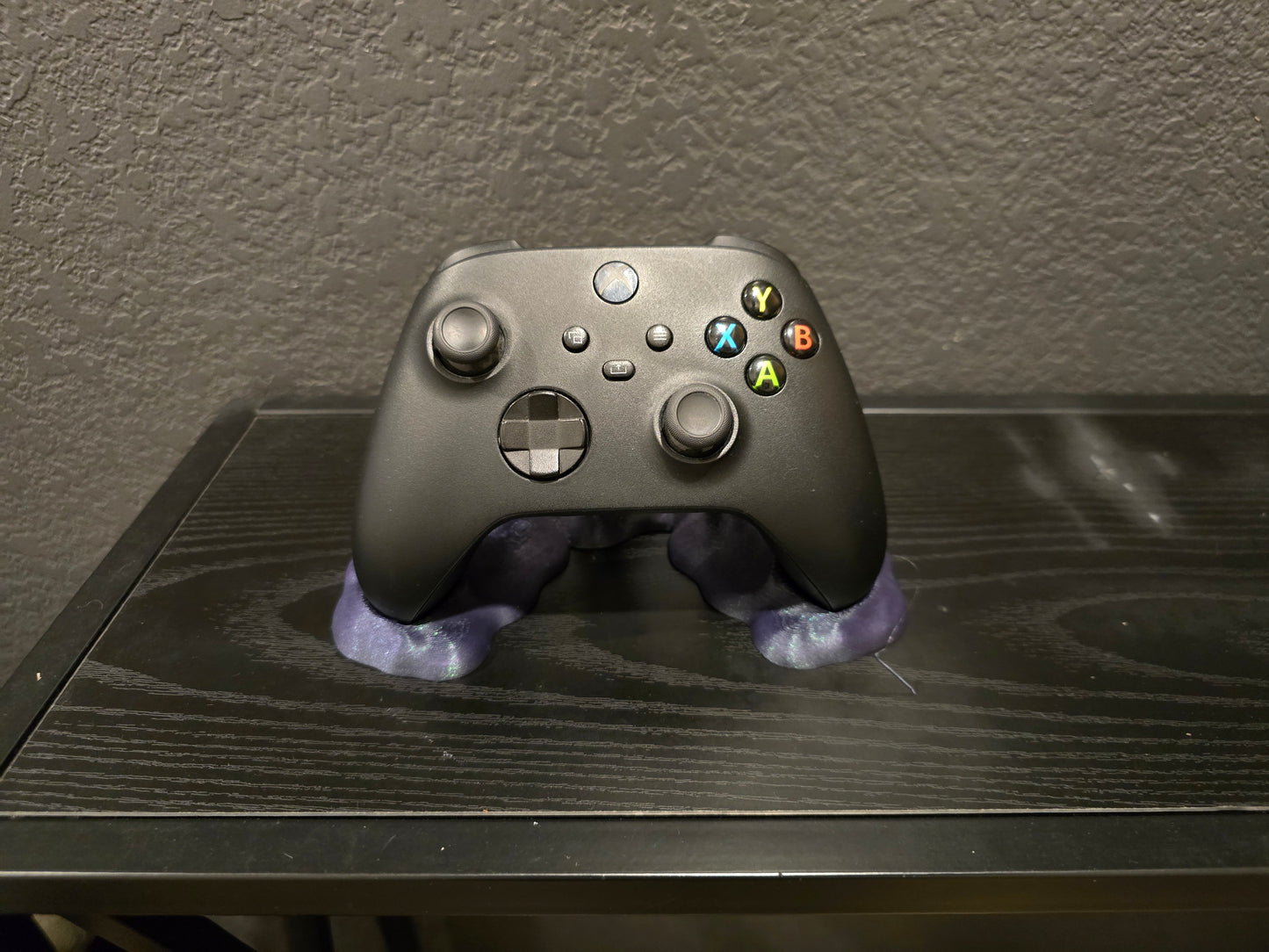 Sticky controller holder