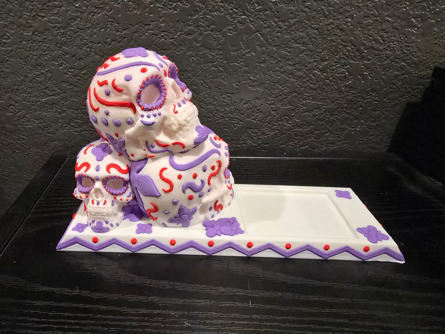 Sugar Skull Incense Burner