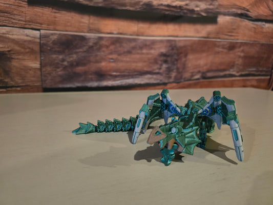 Retro steampunk Dragon